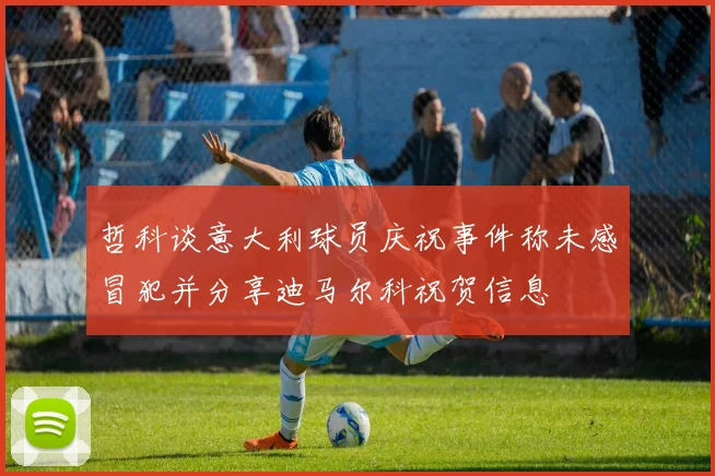 哲科谈意大利球员庆祝事件称未感冒犯并分享迪马尔科祝贺信息